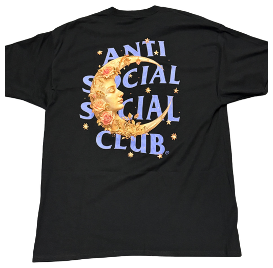 Anti Social Club Luna T-Shirt (Black)