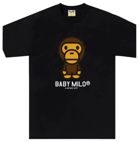 Bape Baby Milo T-Shirt (Black)