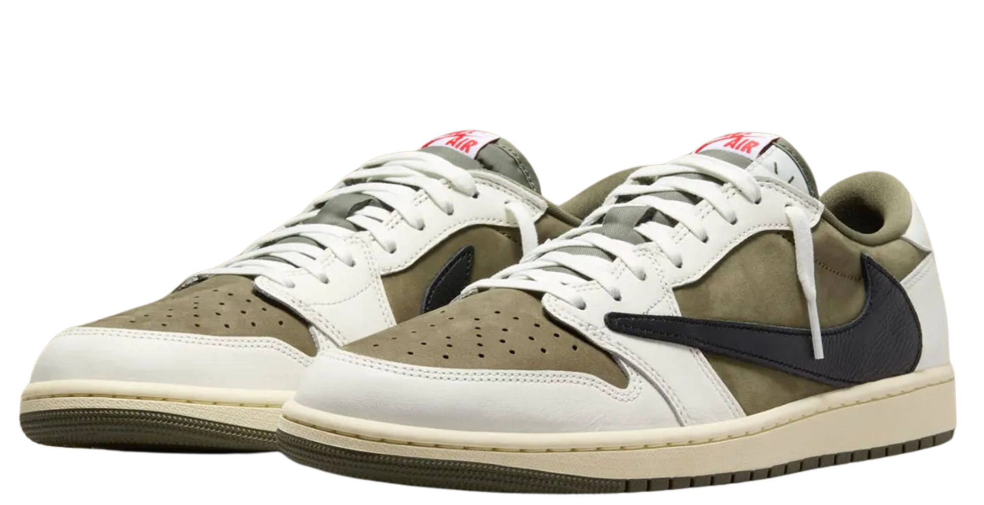 Jordan 1 Low Travis Scott Medium Olive – 96' Kickz Jordan 1 Low Travis Scott Medium Olive – 96' Kickz