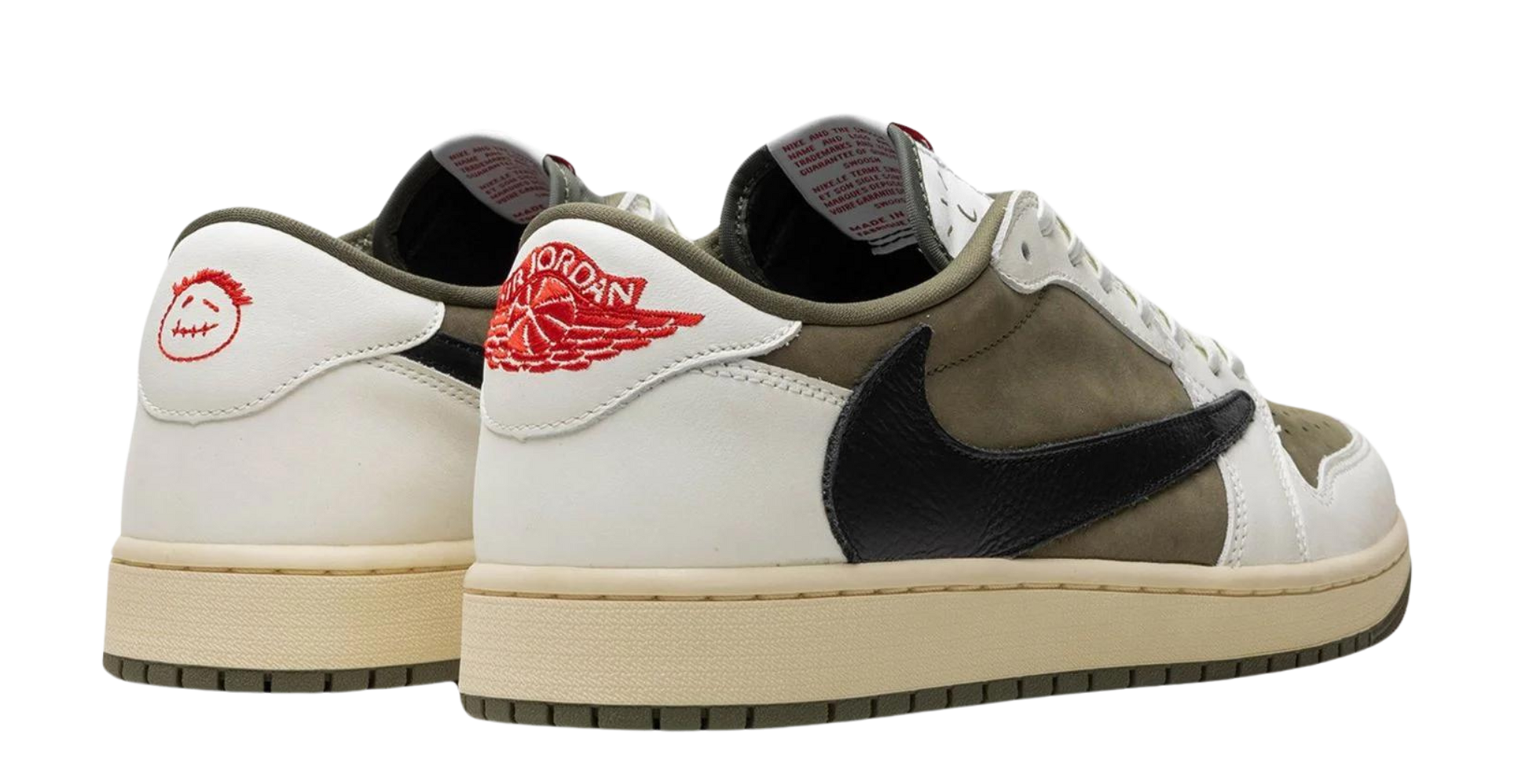 Jordan 1 Low Travis Scott Medium Olive – 96' Kickz Jordan 1 Low Travis Scott Medium Olive – 96' Kickz