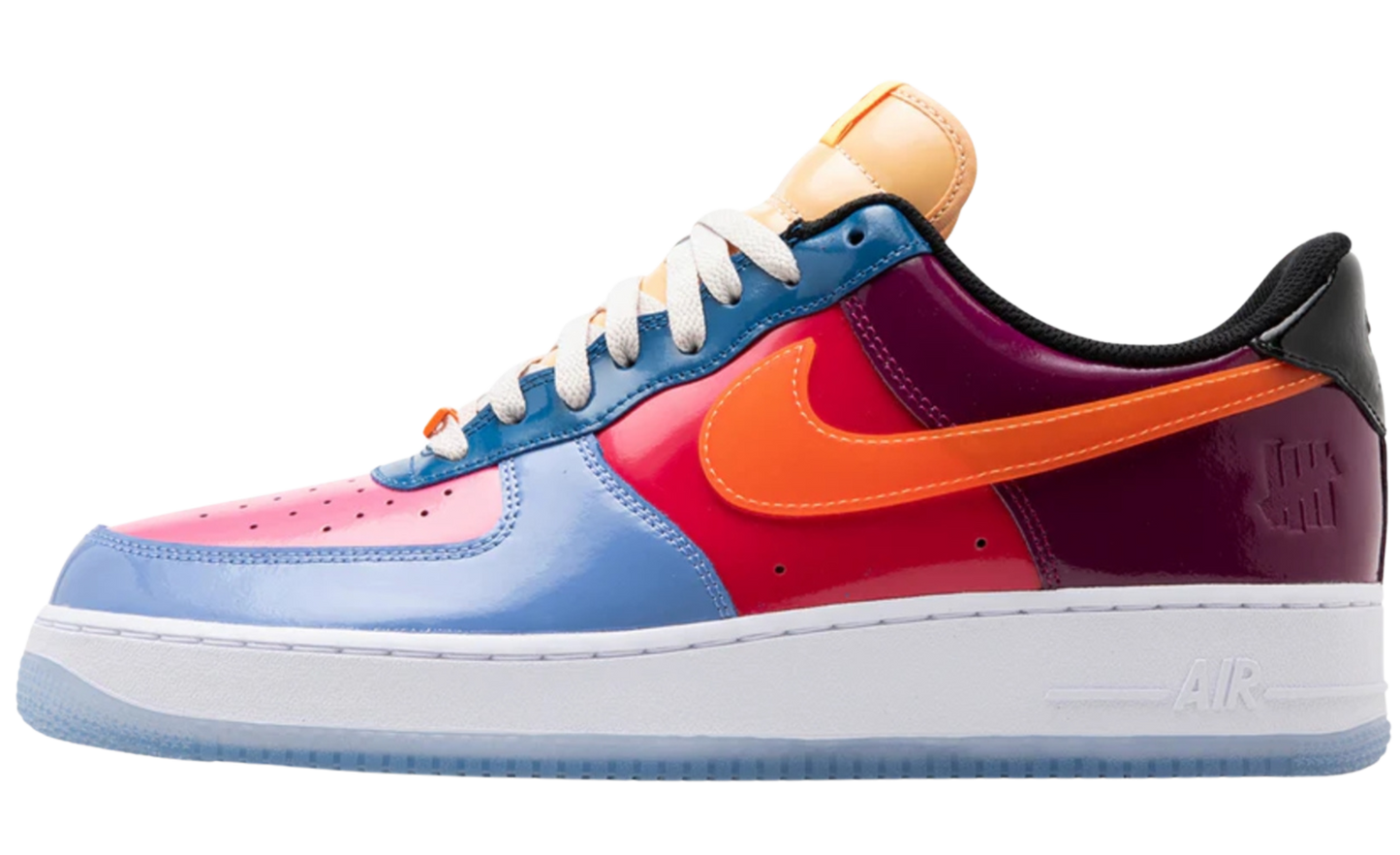 Nike Air Force 1 Low Undefeated Multi-Patent Total Orange