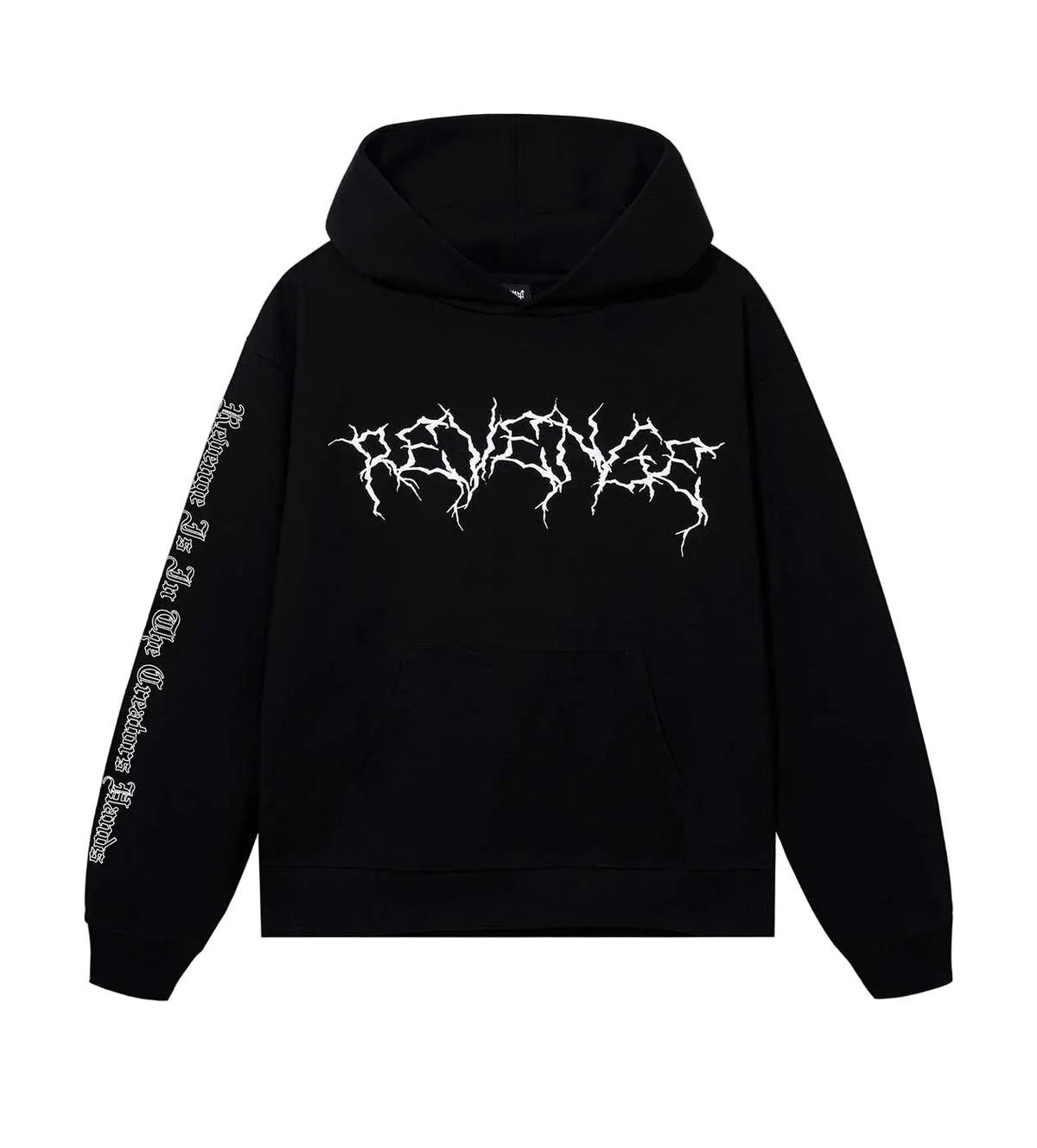 Revenge XXXTentacion Lightning Heartbreak Hoodie Black
