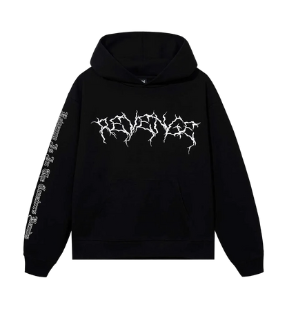 Revenge XXXTentacion Lightning Heartbreak Hoodie Black