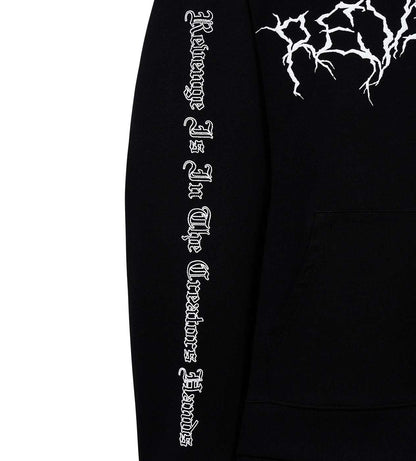 Revenge XXXTentacion Lightning Heartbreak Hoodie Black