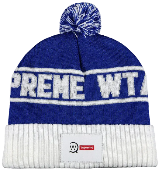 Supreme FW21 WTAPS Blue Beanie