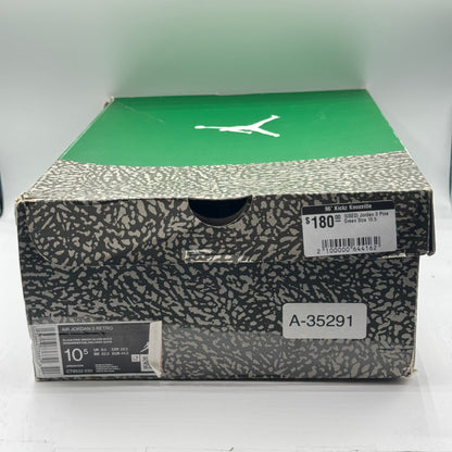 (USED) Jordan 3 Pine Green Size 10.5