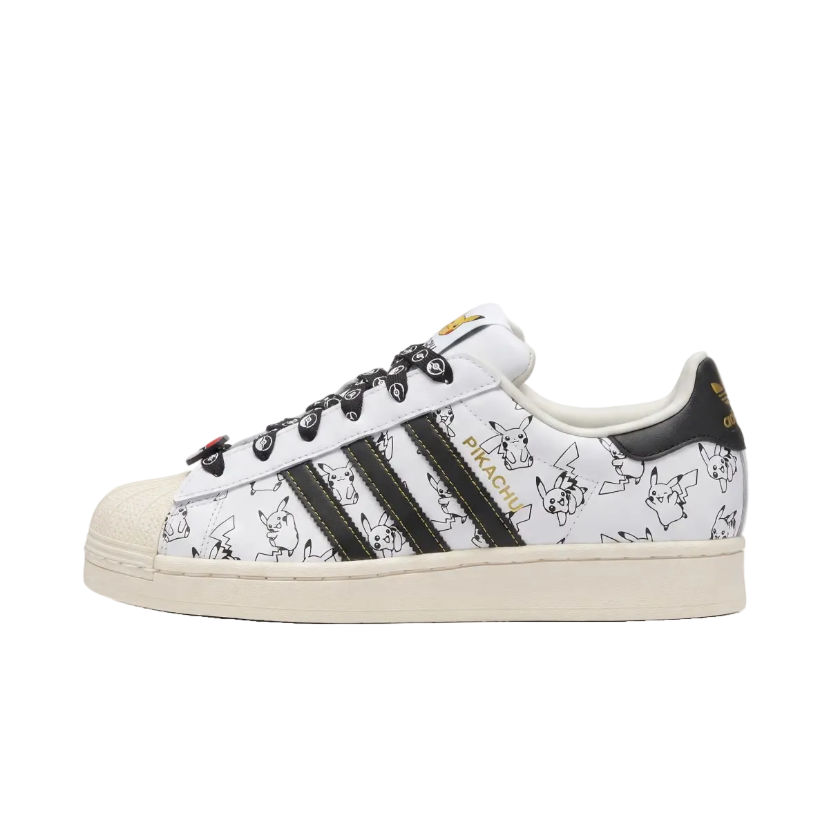 Adidas Superstar Pokemon Pikachu White