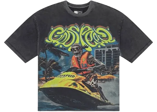 Godspeed Wave Runner Tee (Black)