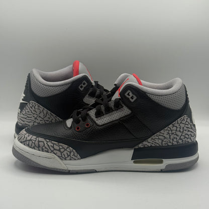(USED) Jordan 3 Black Cement 2018 Size 7Y