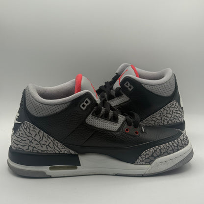 (USED) Jordan 3 Black Cement 2018 Size 7Y