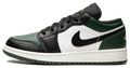 Jordan 1 Low Green Toe (GS)
