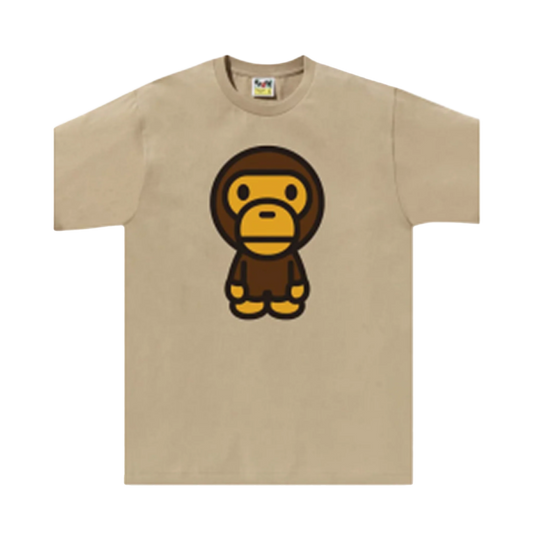 Bape Baby Milo T-Shirt (Beige)