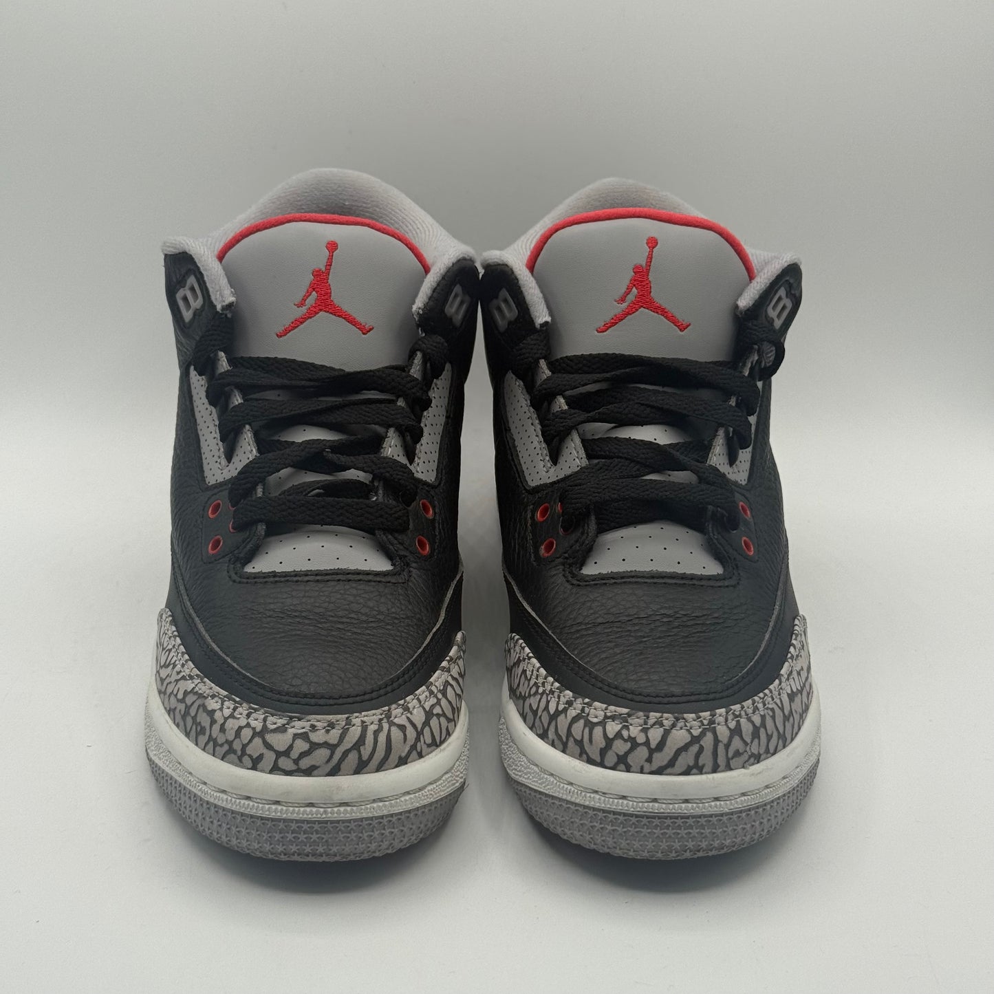 (USED) Jordan 3 Black Cement 2018 Size 7Y