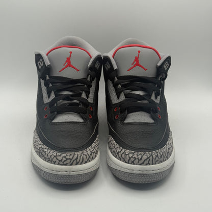 (USED) Jordan 3 Black Cement 2018 Size 7Y