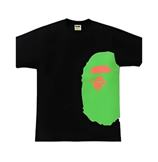 Bape Neon Camo Side Big Ape Head