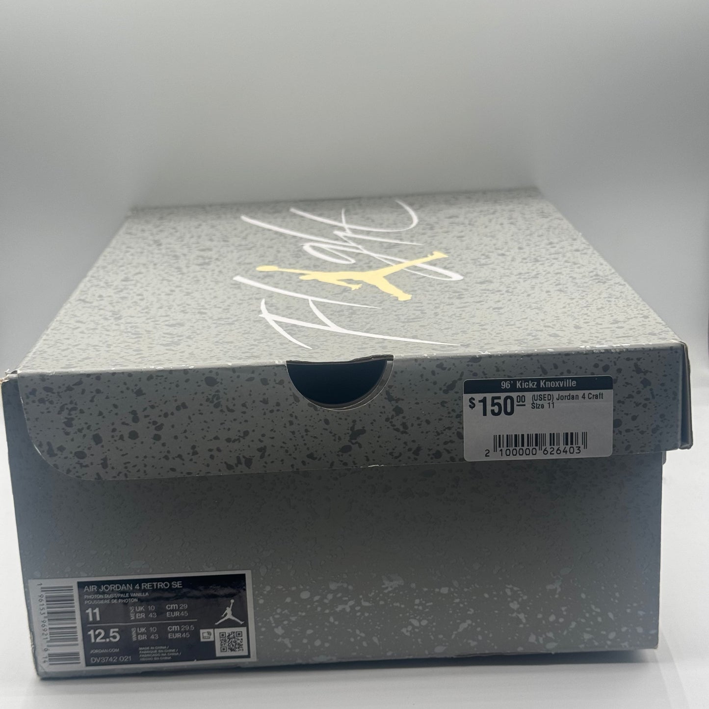 (USED) Jordan 4 Craft Size 11