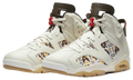 Jordan 6 Retro Quai 54 Sail Brown Size 10.5