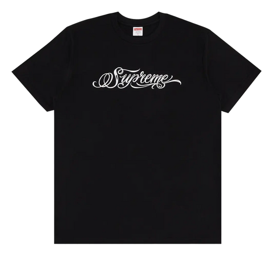 Supreme Script T-Shirt Black