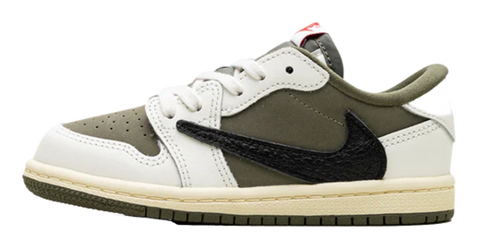 Jordan 1 Low Travis Scott Medium Olive (TD)