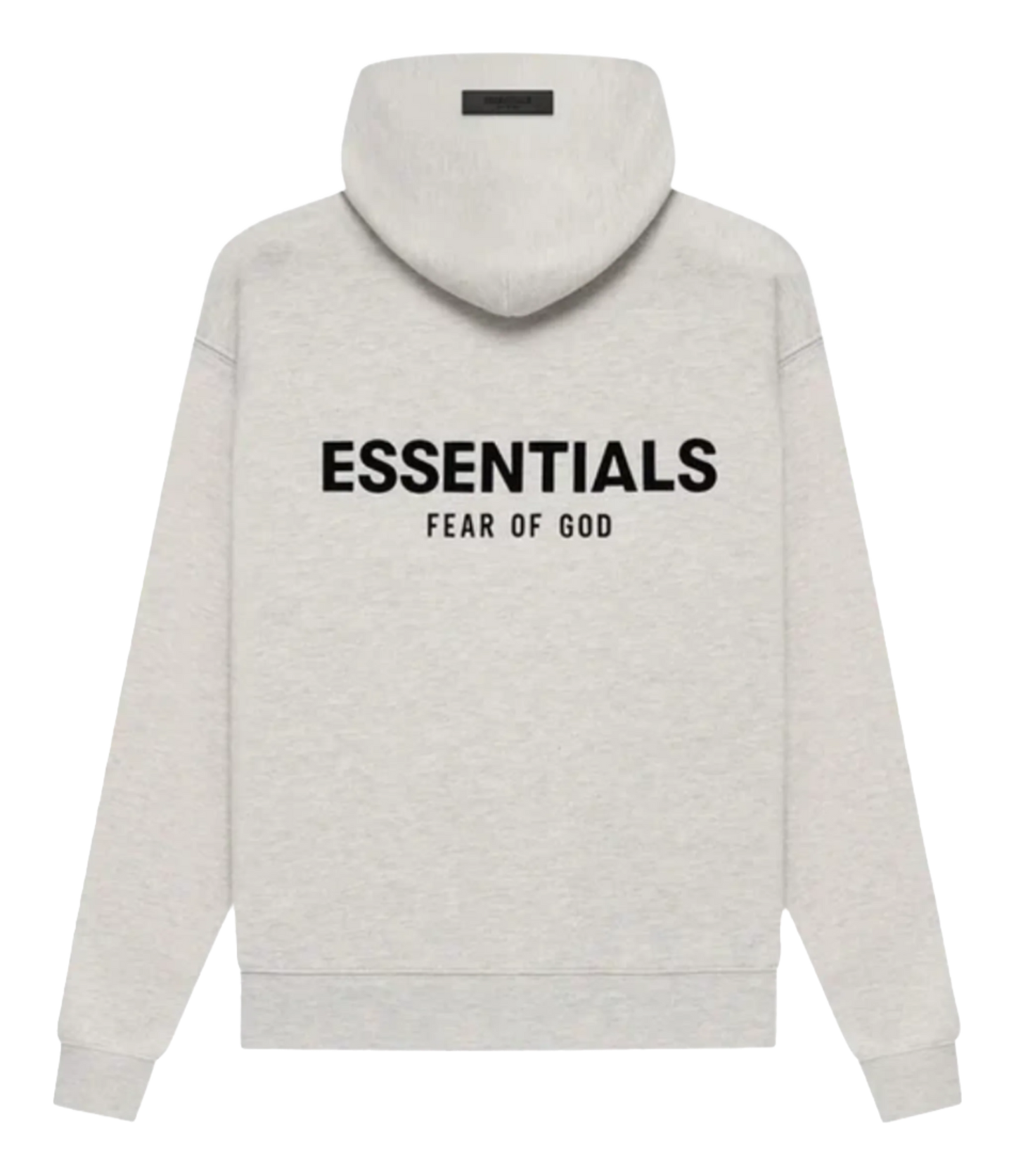 Fear of God Essentials Light Heather Grey Hoodie