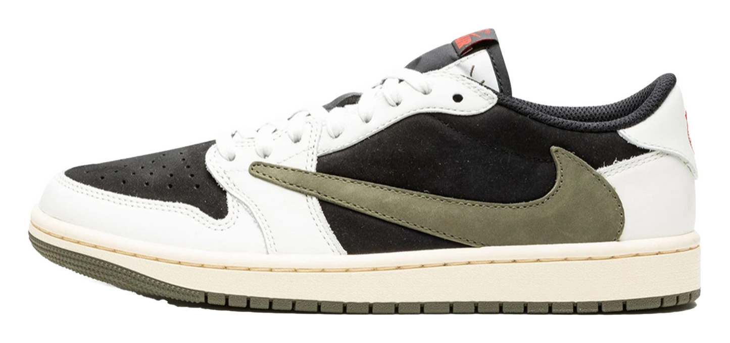 Jordan 1 Low Travis Scott Olive (W)