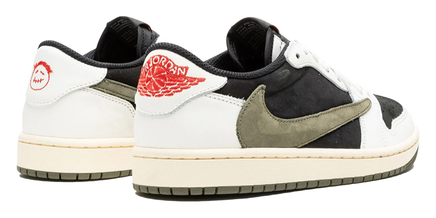 Jordan 1 Low Travis Scott Olive (W)