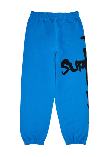 Supreme Thrasher Cross Sweatpants Blue