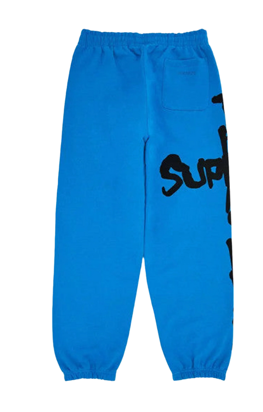 Supreme Thrasher Cross Sweatpants Blue