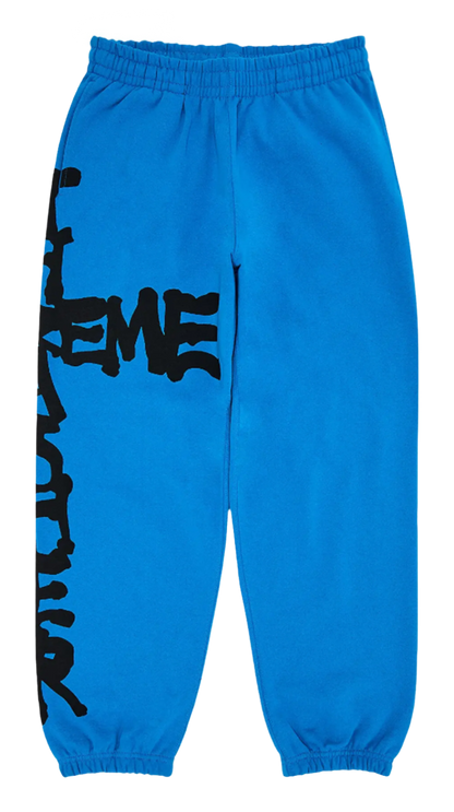 Supreme Thrasher Cross Sweatpants Blue