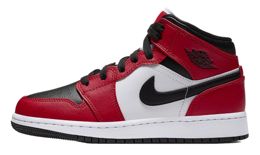 Jordan 1 Mid Black Toe Chicago (GS)