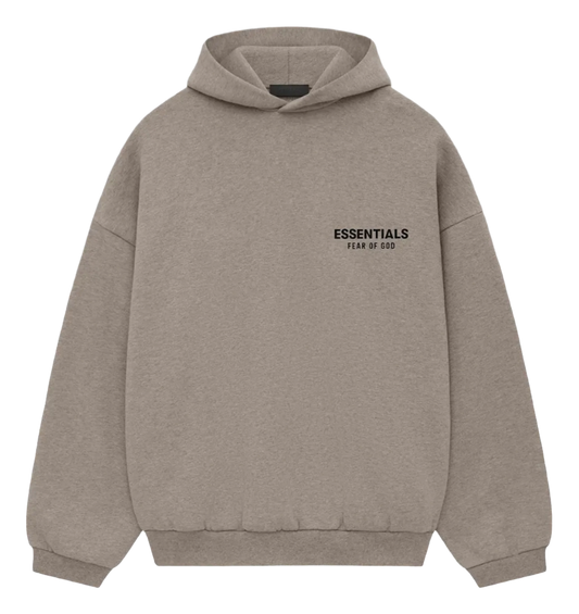 Fear of God Essentials Heather Grey Hoodie