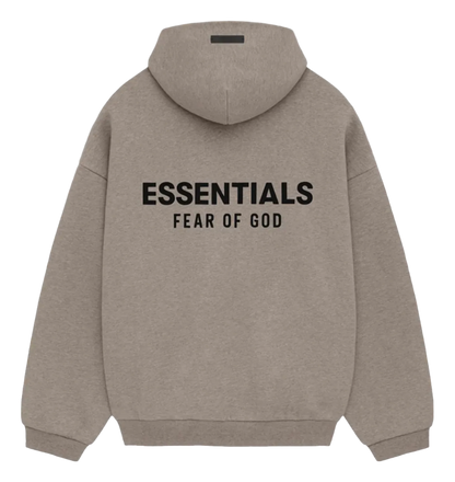 Fear of God Essentials Heather Grey Hoodie