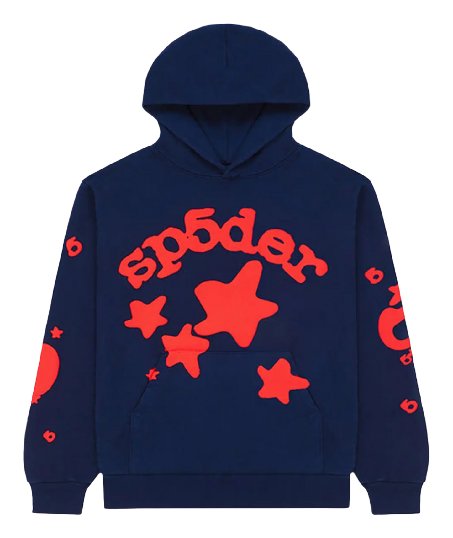 Sp5der Beluga Hoodie Navy