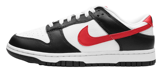 Nike Dunk Low Red Swoosh Panda