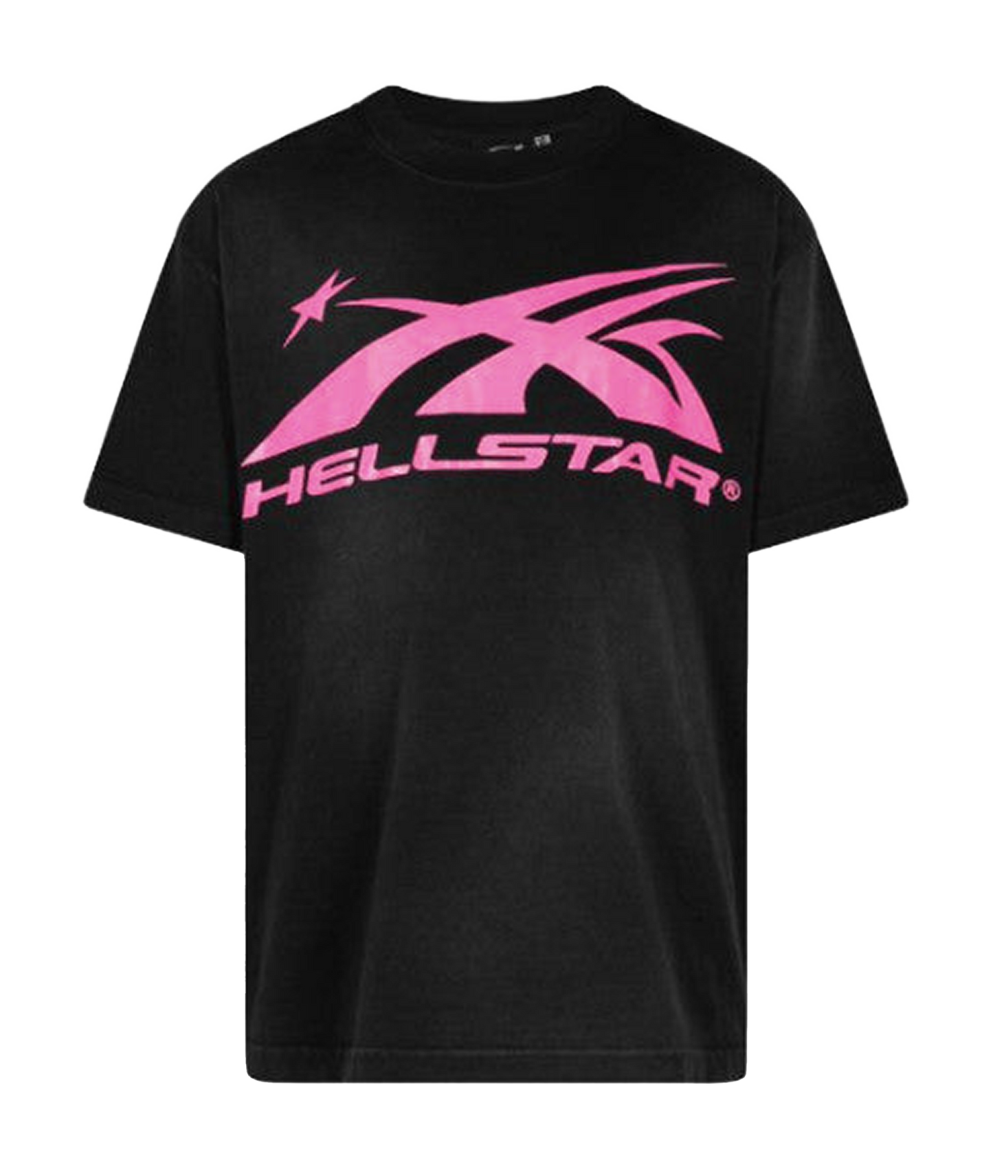 Hellstar Gel Sport Logo T-Shirt Black/Pink