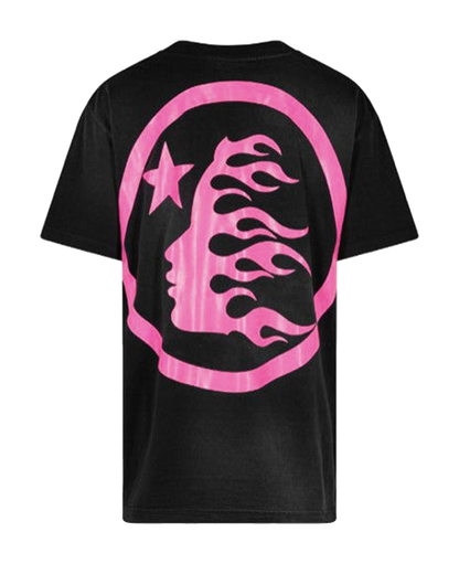 Hellstar Gel Sport Logo T-Shirt Black/Pink