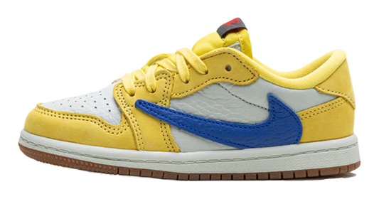 Jordan 1 Low Travis Scott Canary (TD) Size 4C