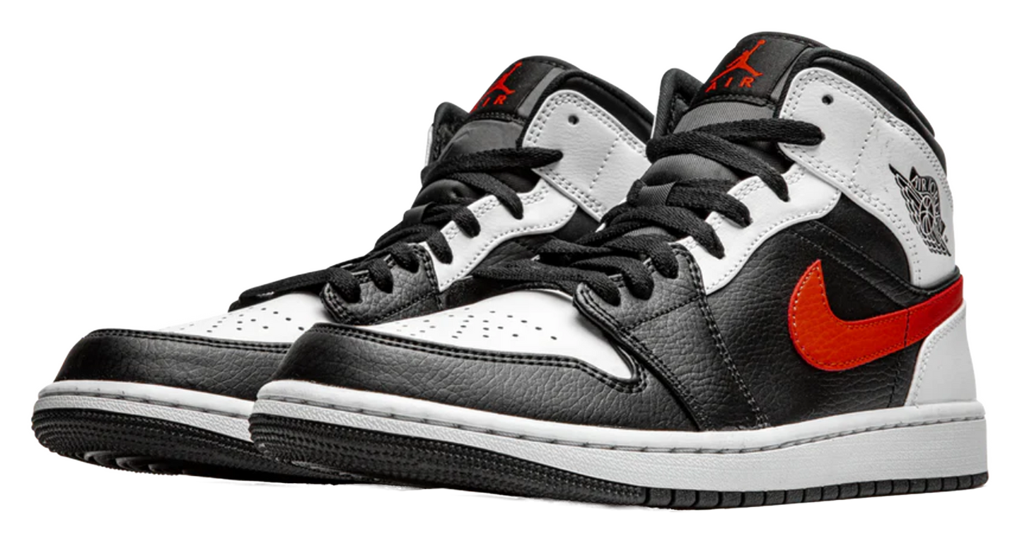 Jordan 1 Mid Chile Red White