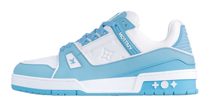 Louis Vuitton Trainer Sky Blue Size 8.5 UK / 9.5 US