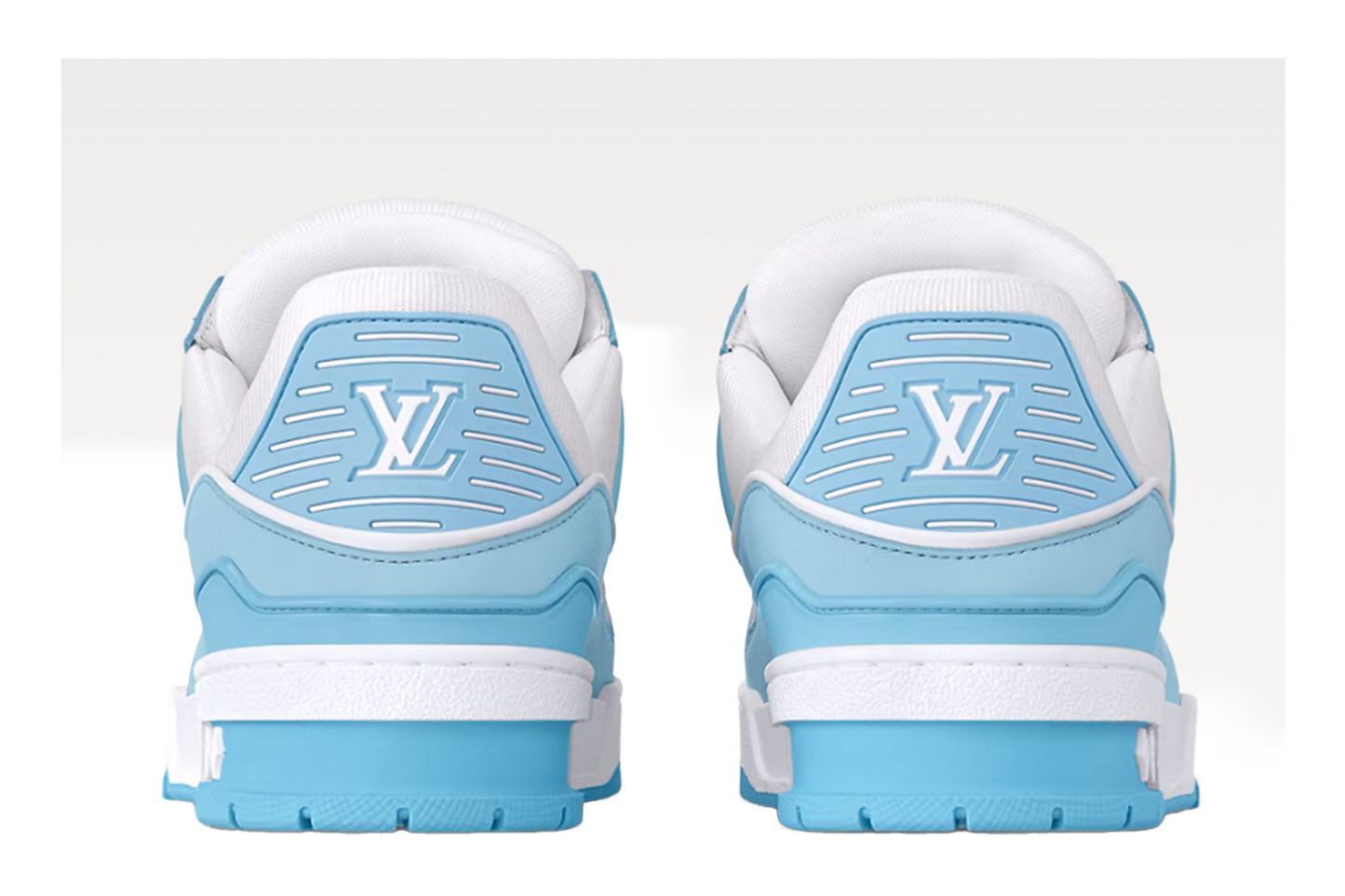 Louis Vuitton Trainer Sky Blue Size 8.5 UK / 9.5 US