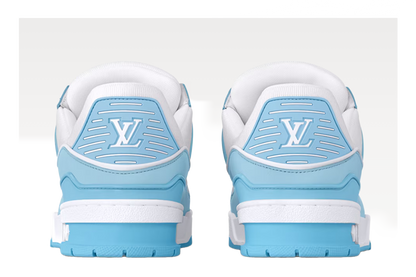 Louis Vuitton Trainer Sky Blue Size 8.5 UK / 9.5 US