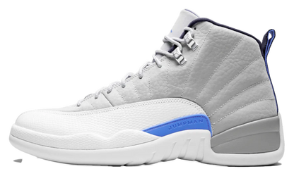 Jordan 12 Grey University Blue