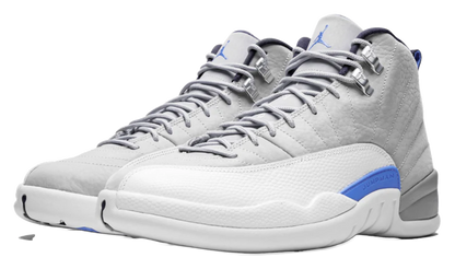 Jordan 12 Grey University Blue