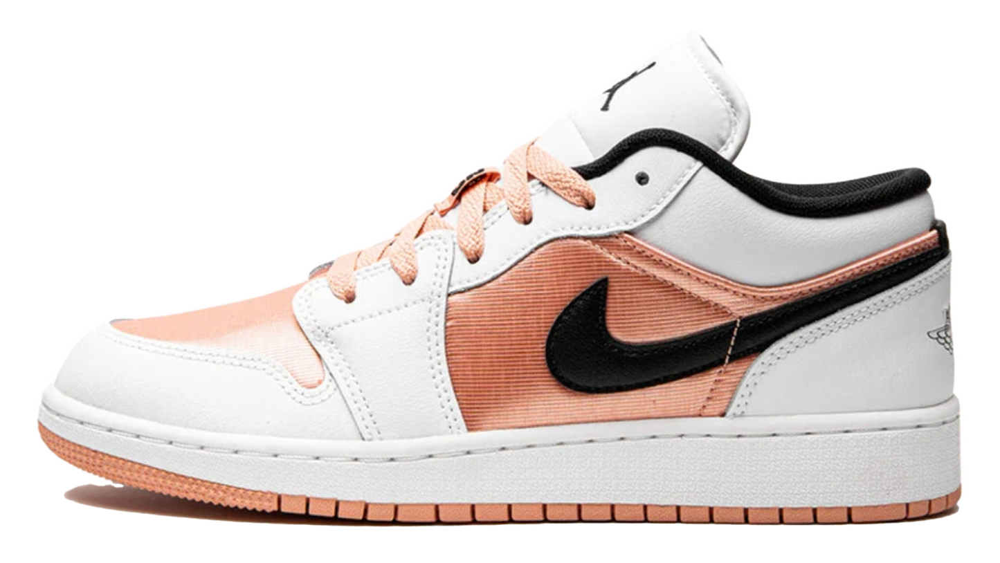 Jordan 1 Low White Light Madder Root (GS)