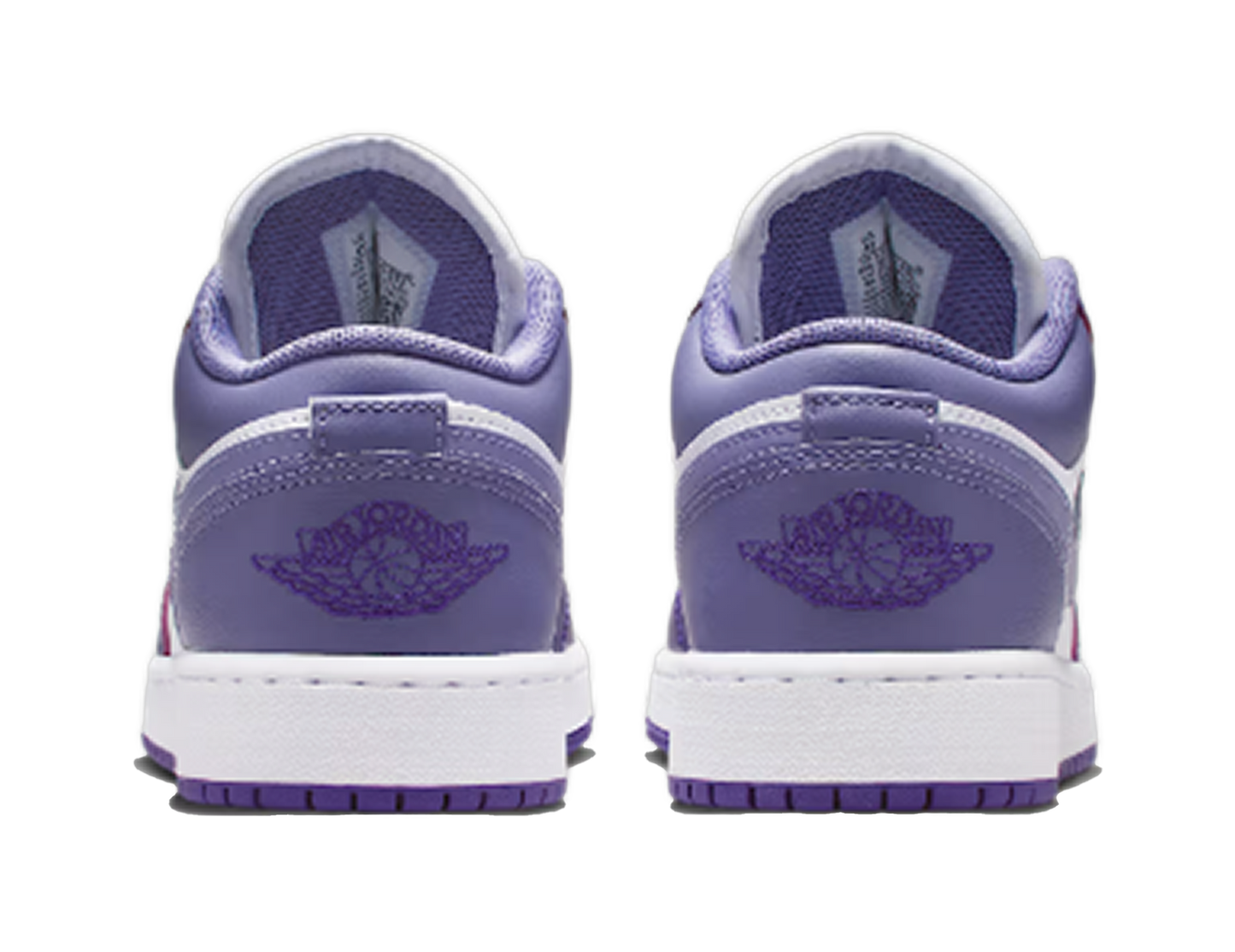 Jordan 1 Low Court Purple White Dusty Amethyst (GS)