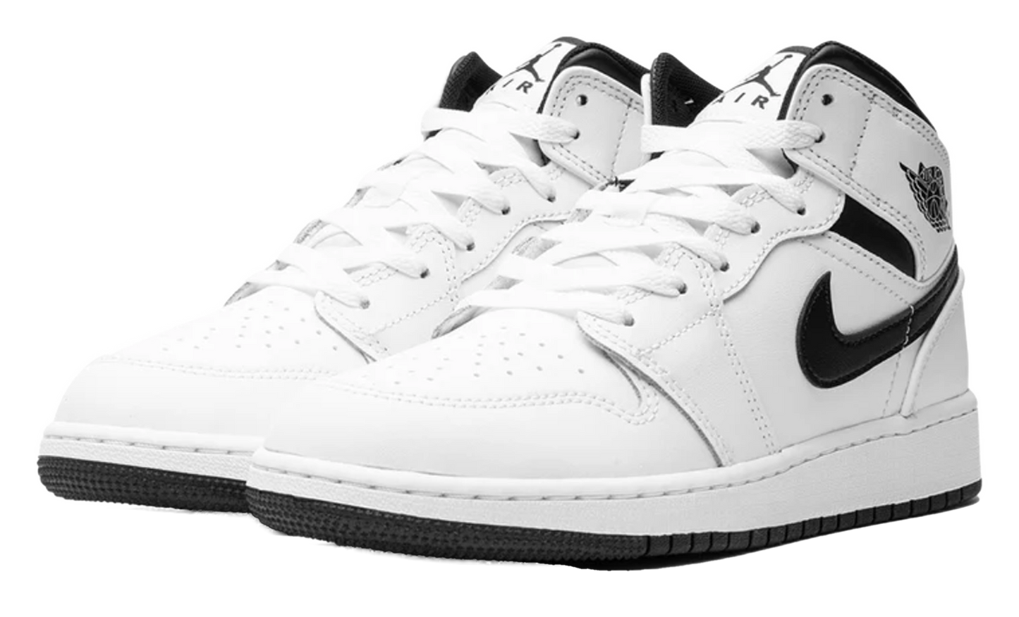 Jordan 1 Mid SE BG Black White (GS)