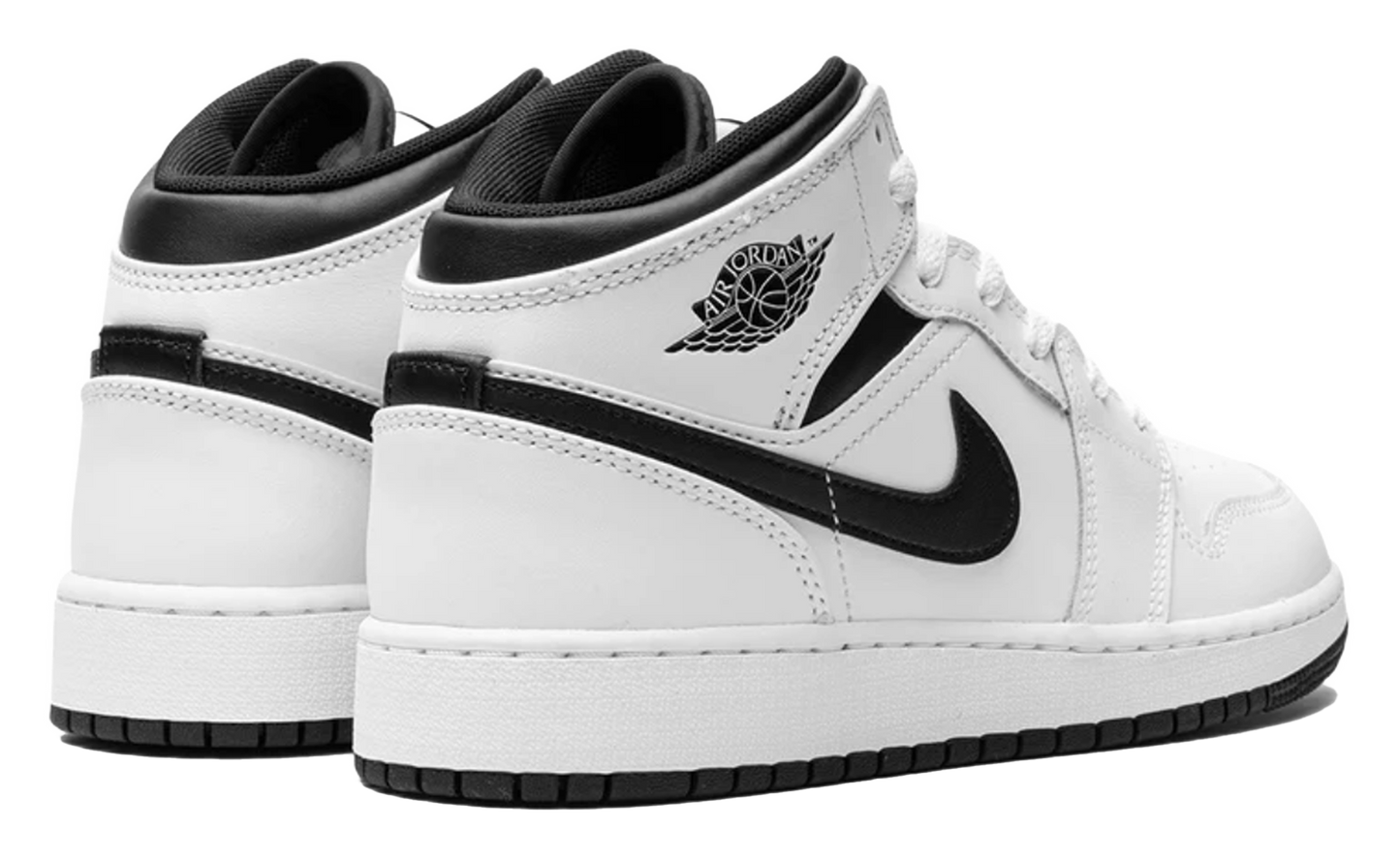 Jordan 1 Mid SE BG Black White (GS)