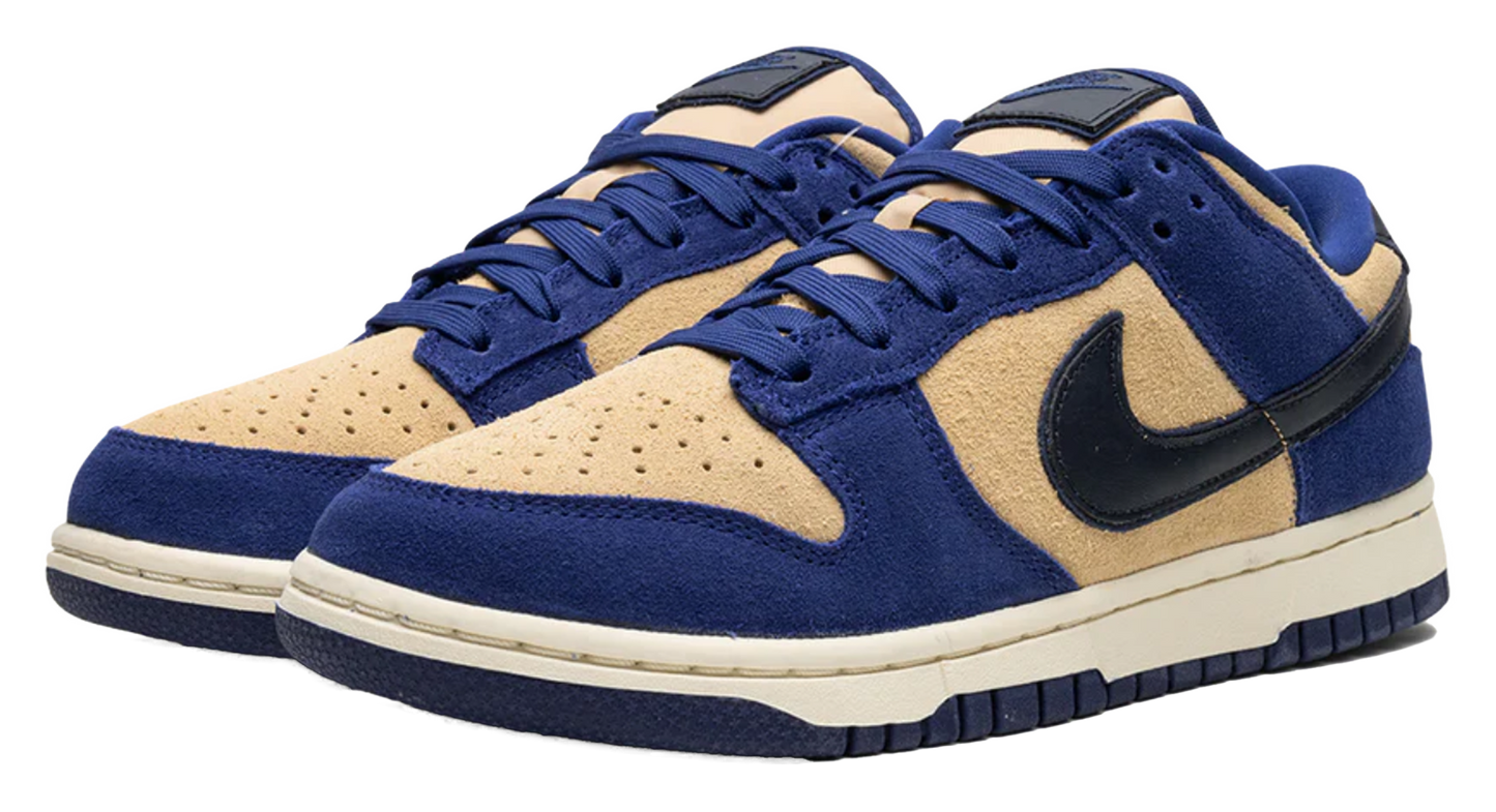 Nike Dunk Low LX Blue Suede (W)