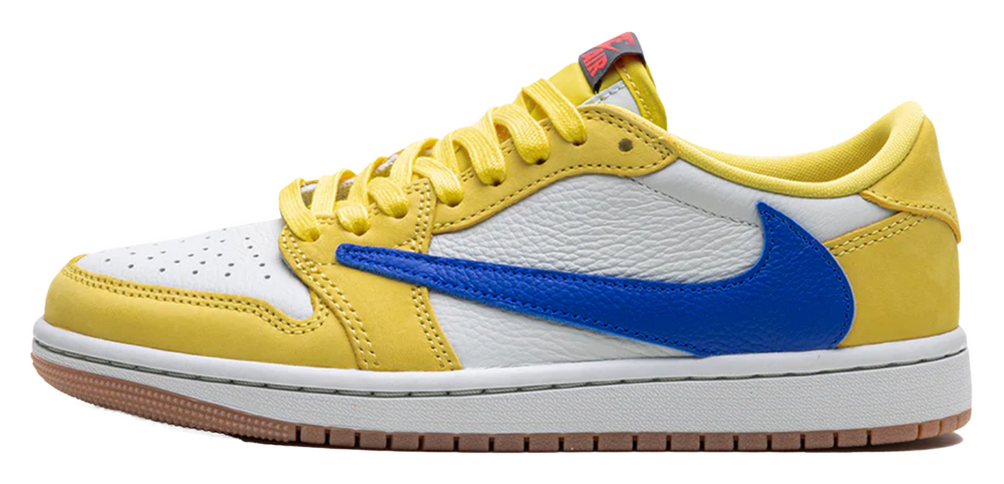 Jordan 1 Low Travis Scott Canary
