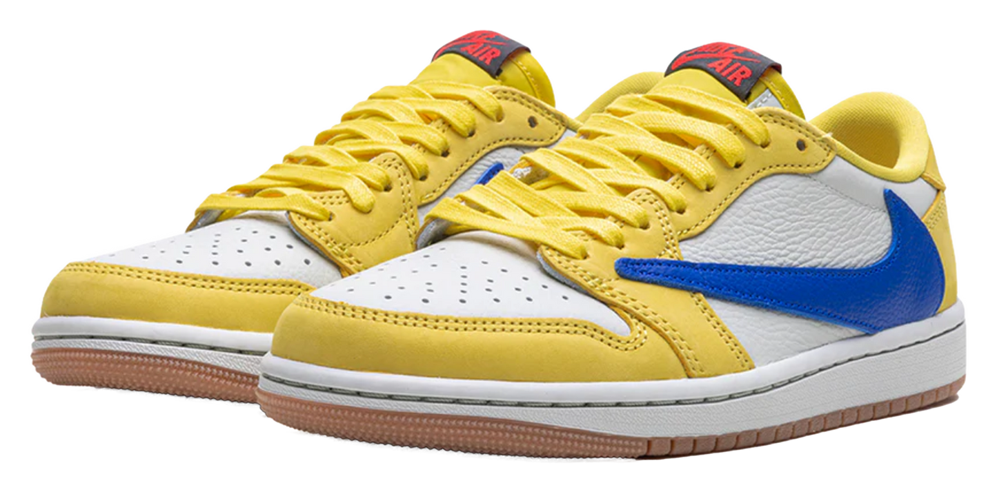 Jordan 1 Low Travis Scott Canary